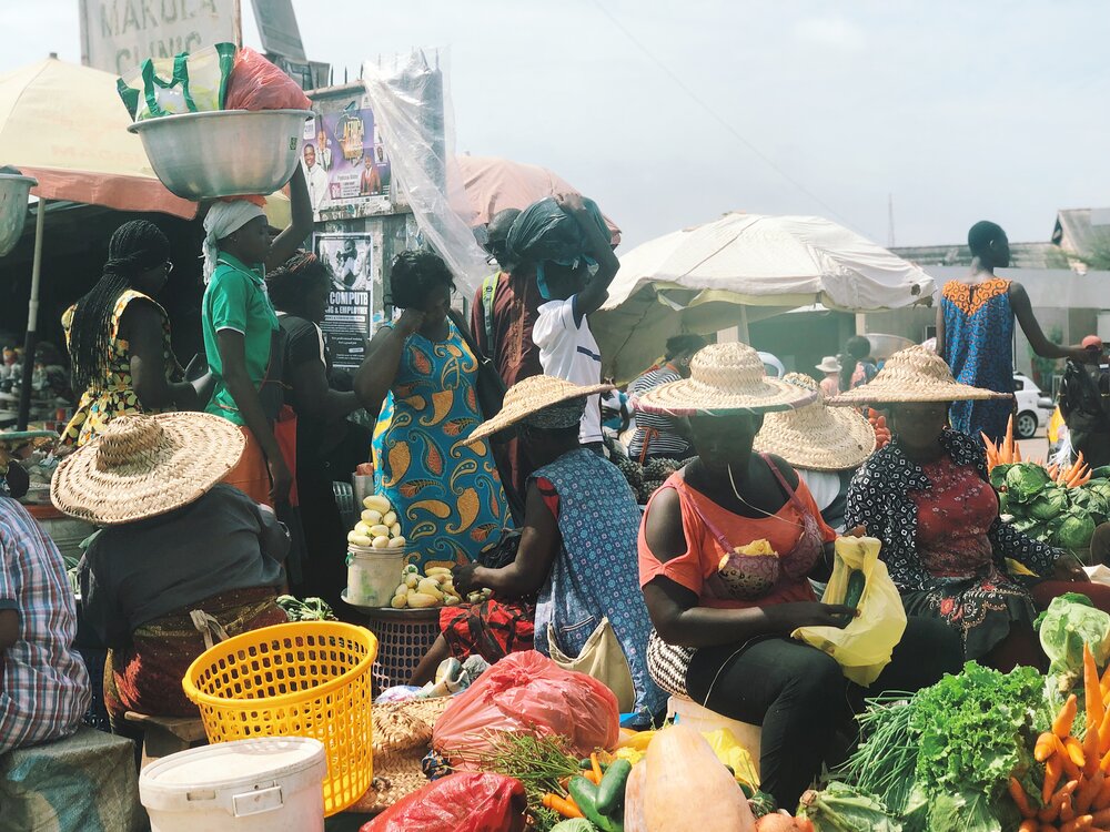 Mokala market  is the largest market in the heart of Accra.