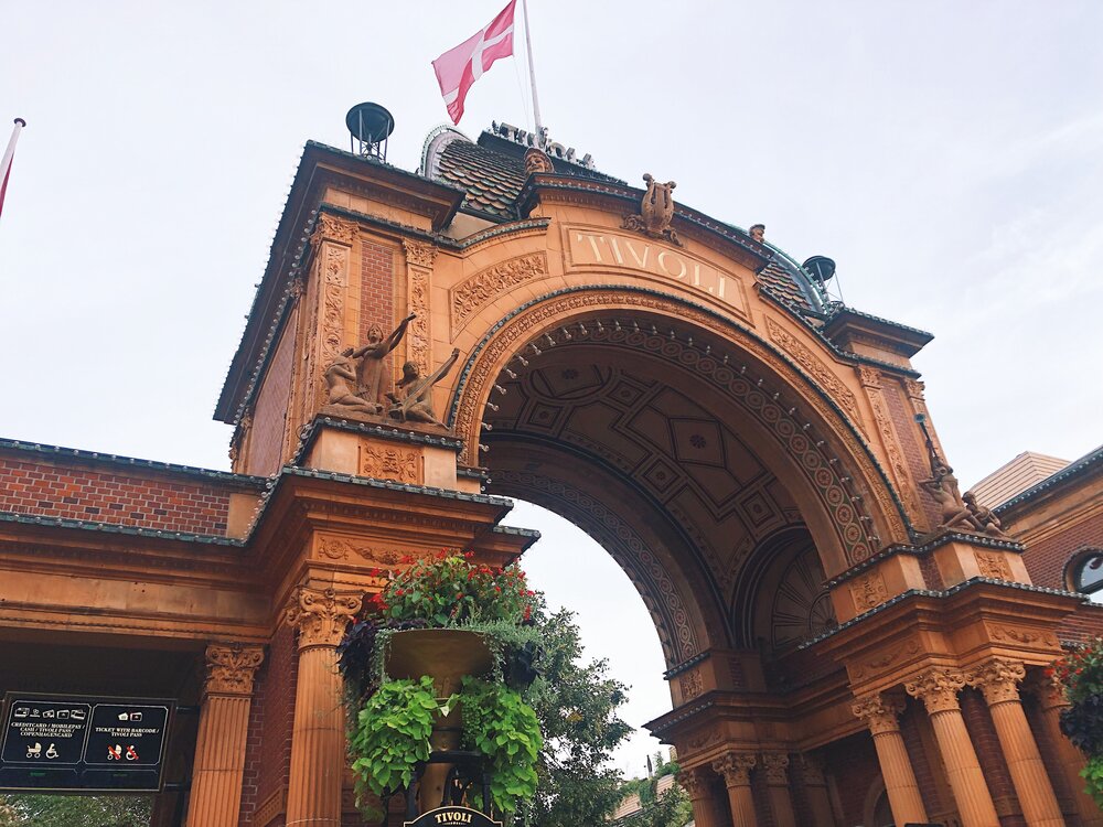 Entrance to the magical Tivoli Gardens