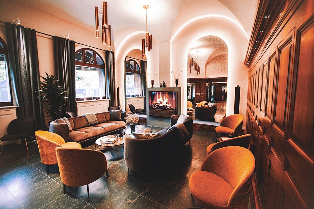The Ascot Hotel Lobby.