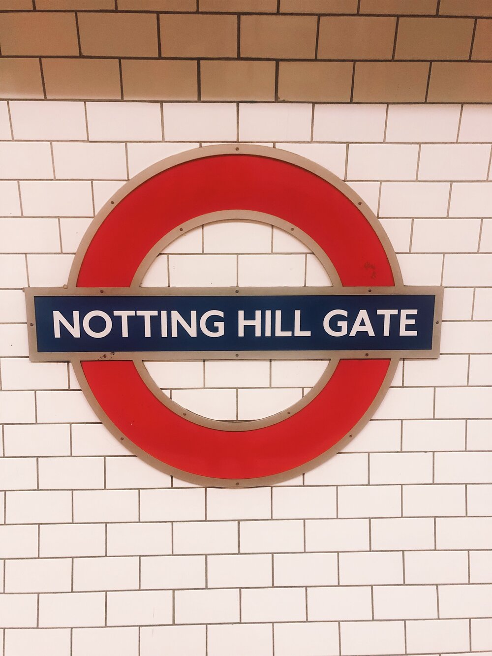 Notting Hill Gate.